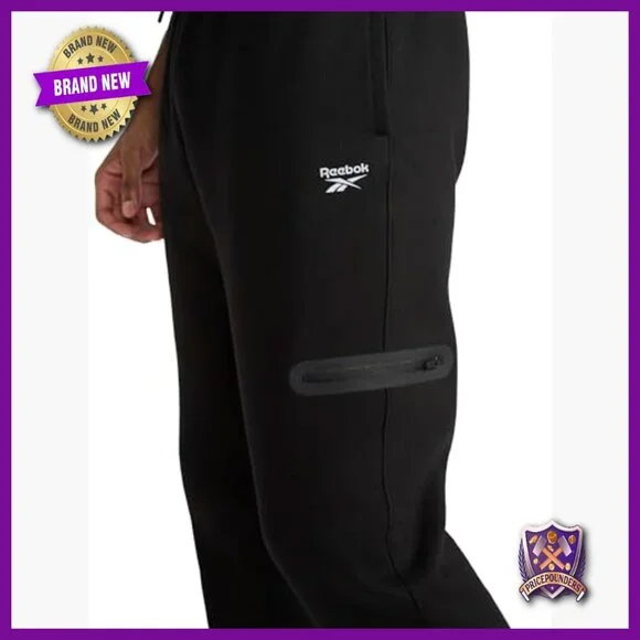 Men's Fleece Joggers, 30 Inseam, Midweight Cotton-Poly, Standard Fit